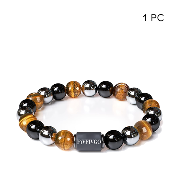Fivfivgo™ Disintossicazione e perdita di peso - Bracciale portafortuna a tripla protezione