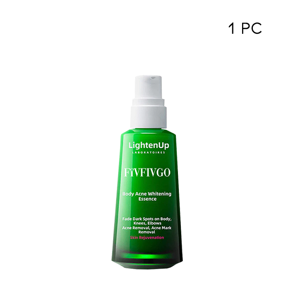 Fivfivgo ™ LightenUp Body Acne Serum (pour l'élimination de l'acné et des taches et de l'acanthosis nigricans)