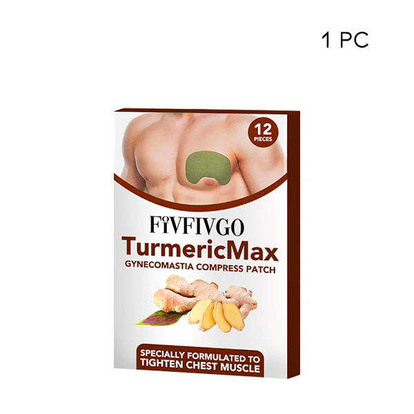 Fivfivgo™ TurmericMax Cerotto per compresse per ginecomastia
