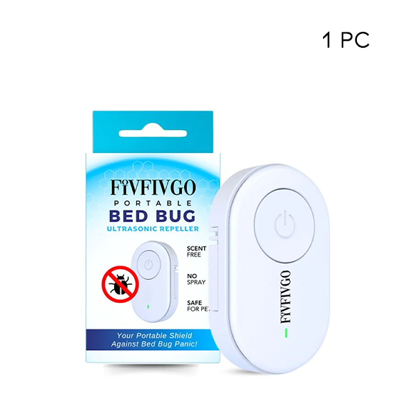 Fivfivgo™ Répulseur de punaises de lit portable à ultrasons