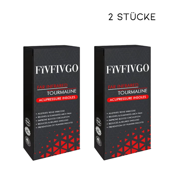 Fivfivgo™ TitanVein Ferninfrarot-Turmalin-Akupressur-Einlegesohlen