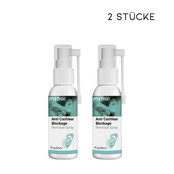 Fivfivgo™ Spray zur Entfernung von Cochlea-Blockaden