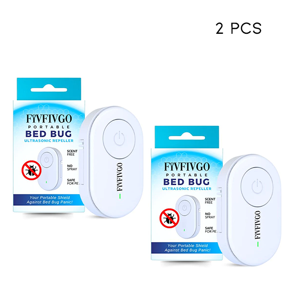 Fivfivgo™ Portable Ultrasonic Bed Bug Repeller