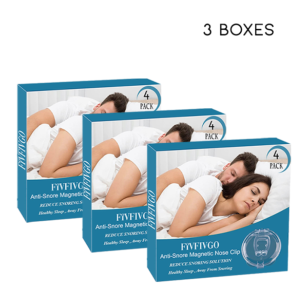 Fivfivgo™ Anti-Snore Clip nasal magnétique