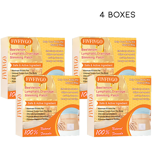 Fivfivgo™ BeeVenom Lymphdrainage-Pflaster zum Abnehmen