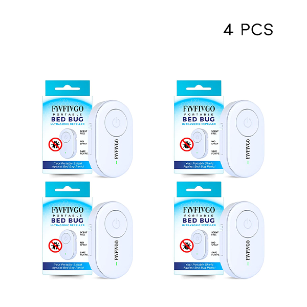 Fivfivgo™ Tragbarer Ultraschall-Bettwanzenvertreiber