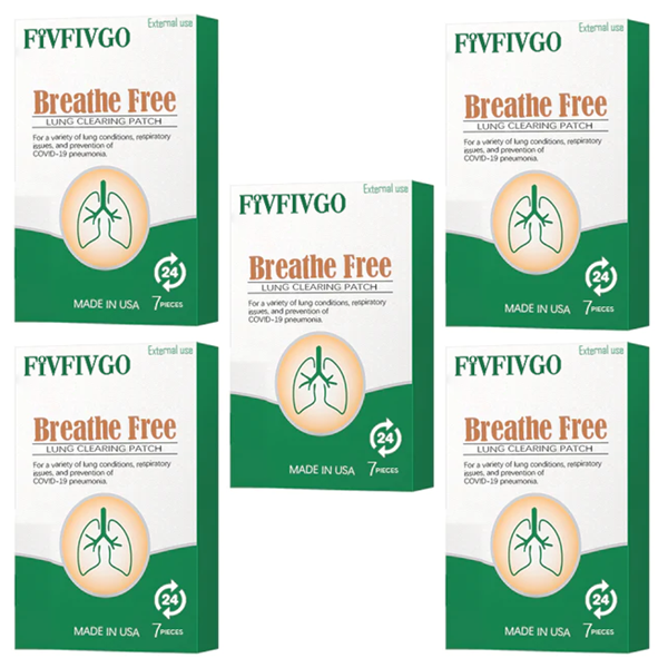 Fivfivgo™ BreatheFree Lungenreinigungspflaster