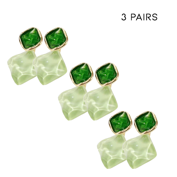 Orecchini energetici in tormalina Fivfivgo™ per il drenaggio linfatico