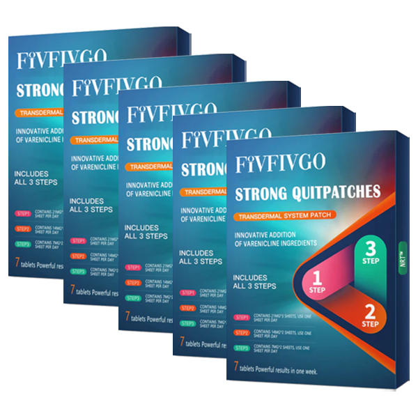 Fivfivgo™ Power QuitTablets - Innovative addition of varenicline - powerful results in one week