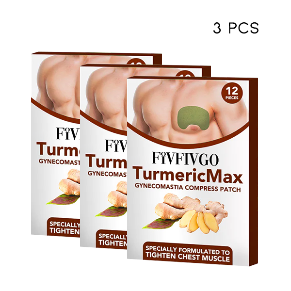 Patch compresse Fivfivgo™ TurmericMax Gynécomastie
