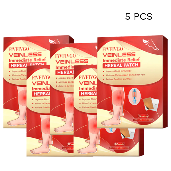 Fivfivgo™ VeinLess Immediate Relief Herbal Patch