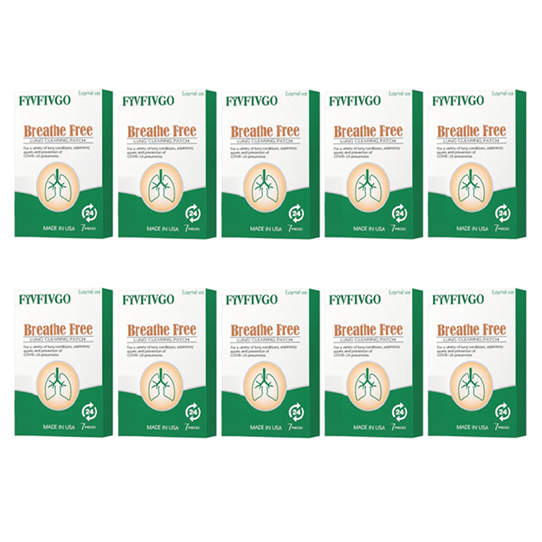 Fivfivgo™ BreatheFree Lungenreinigungspflaster
