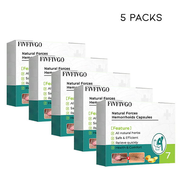 Fivfivgo™ Naturliga krafter Hemorrojder Kapslar