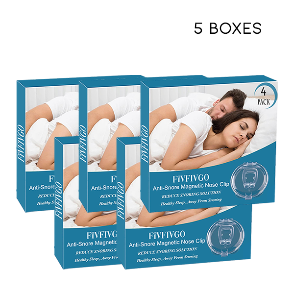 Fivfivgo™ Anti-Snore Clip nasal magnétique