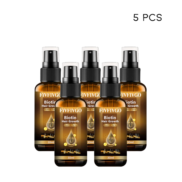 Fivfivgo™ Spray essence de croissance capillaire à la biotine