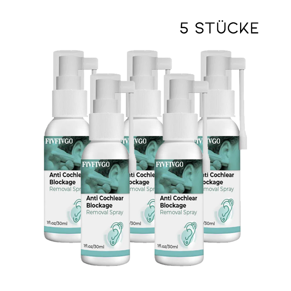 Fivfivgo™ Spray zur Entfernung von Cochlea-Blockaden