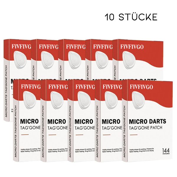 Fivfivgo™ Pro MicroDarts TAG'Gone Pflaster