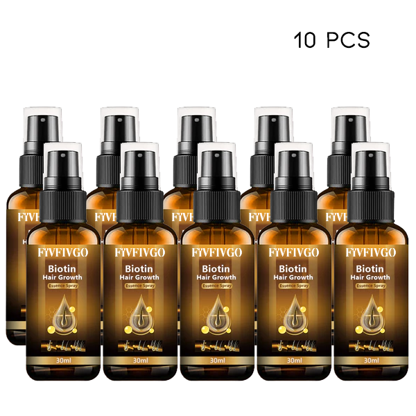 Fivfivgo™ Spray essence de croissance capillaire à la biotine
