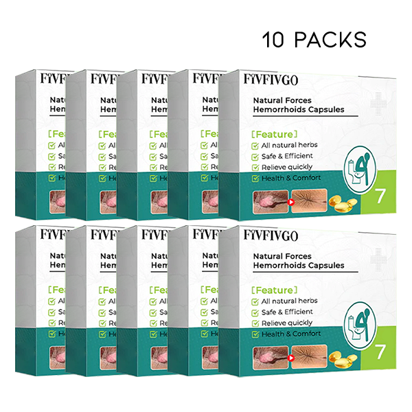 Fivfivgo™ Natural Forces -kapselit peräpukamiin