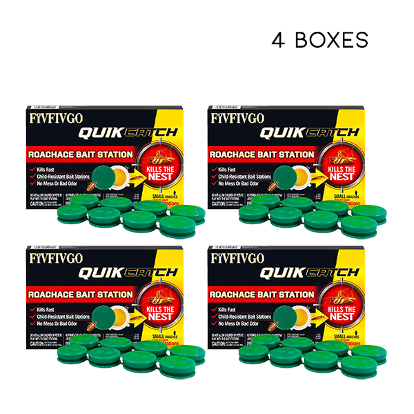 Fivfivgo™ QuikCatch RoachAce Bait Station