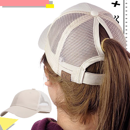 High Bun PonyCap