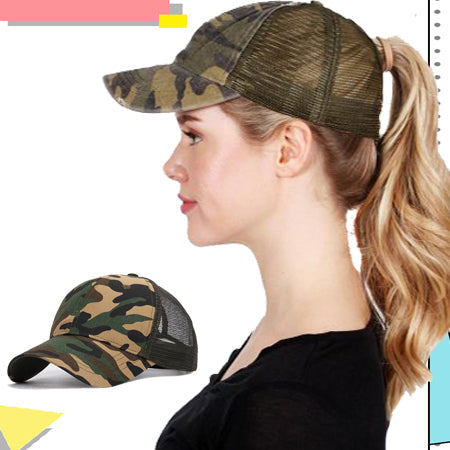 High Bun PonyCap