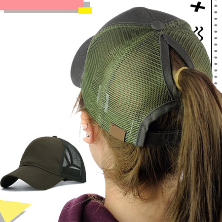 High Bun PonyCap