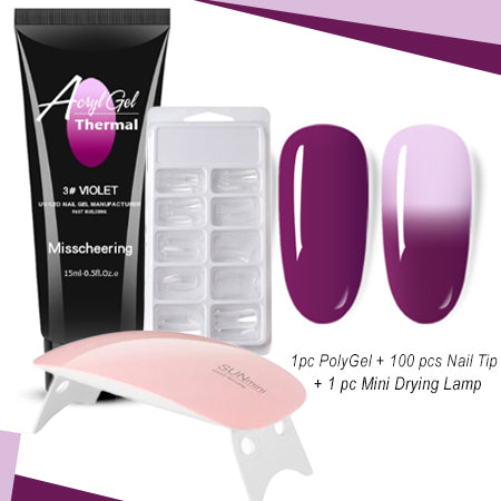 Thermal Poly Gel Nail Set