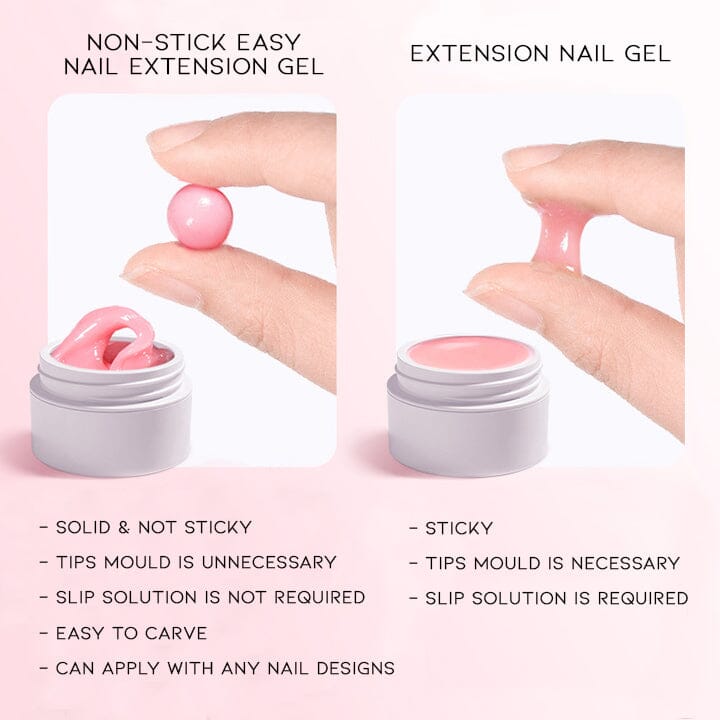Non-Sticky Easy Nail Extension Every Day And Night 