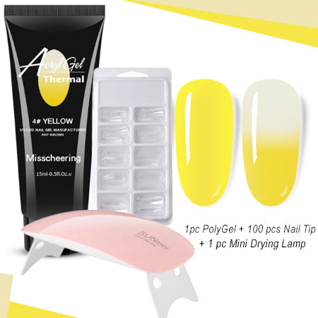 Thermal Poly Gel Nail Set