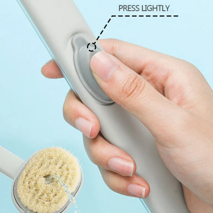 Long Handle Detachable Bath Massager Brush