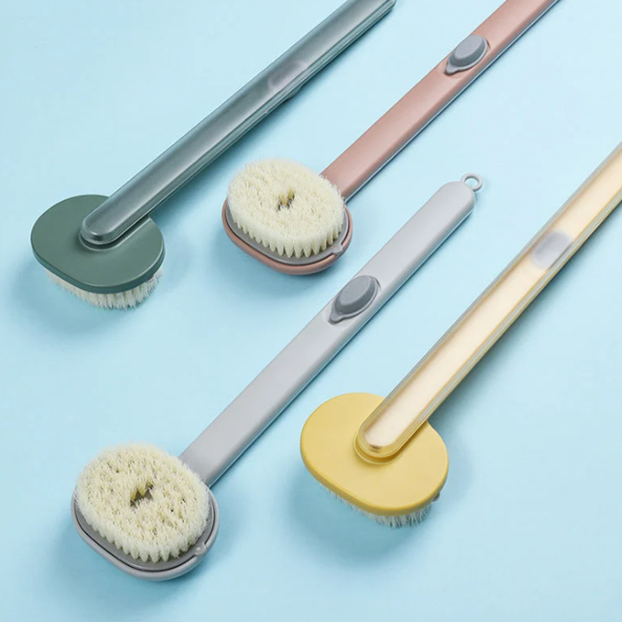 Long Handle Detachable Bath Massager Brush