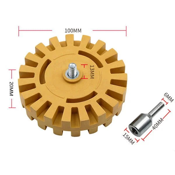 Polishing Wheel Decal Remover