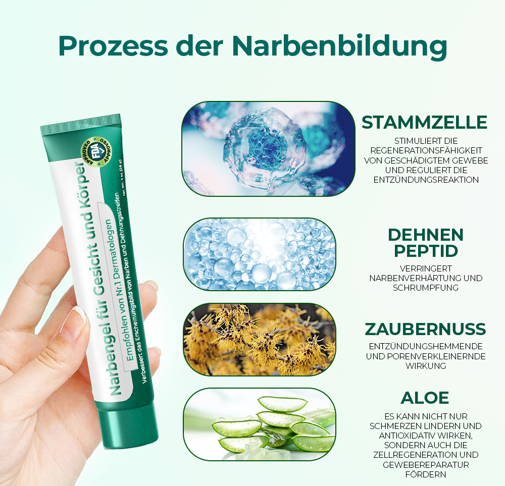 Fivfivgo™ Fortschrittliches Medizinisches Stammzellen-Narbengel