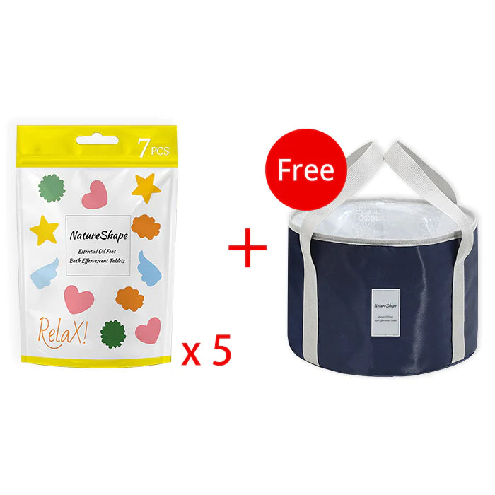 NatureShape™ Essential Oil Foot Bath Effervescent Tablets