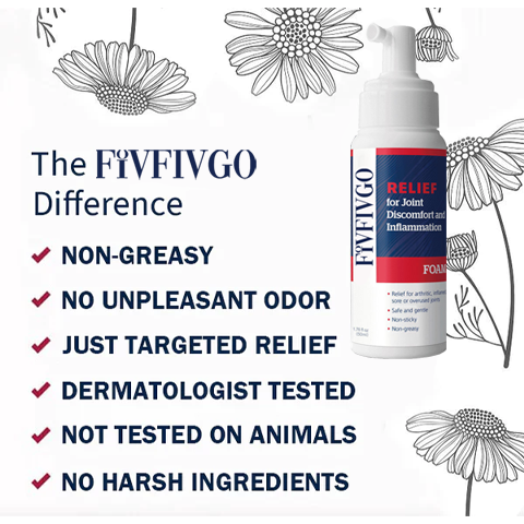 Fivfivgo™ TherapyX Gelenk- und Knochentherapieschaum
