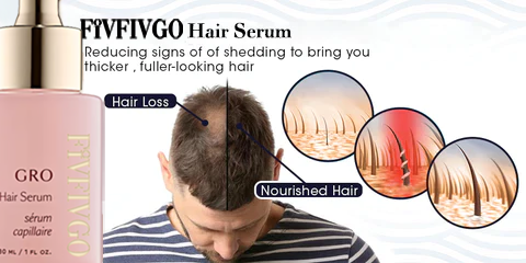 Fivfivgo™ Haarserum für dickeres, sichtbar längeres Haar – Veganes Haarwachstumsserum