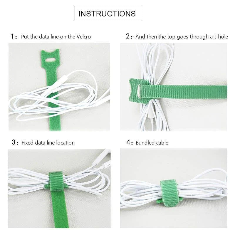 T-Type Adhesive Velcro Fastener Tape