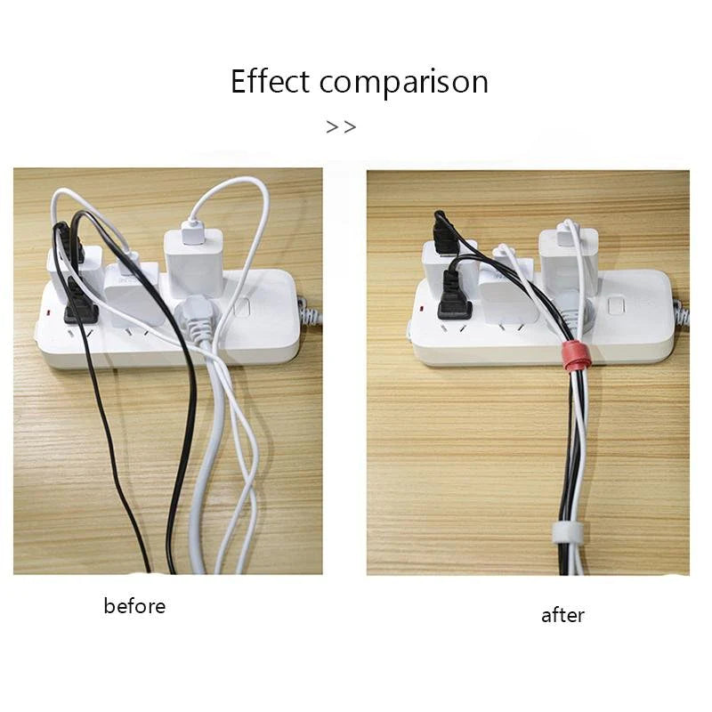 T-Type Adhesive Velcro Fastener Tape