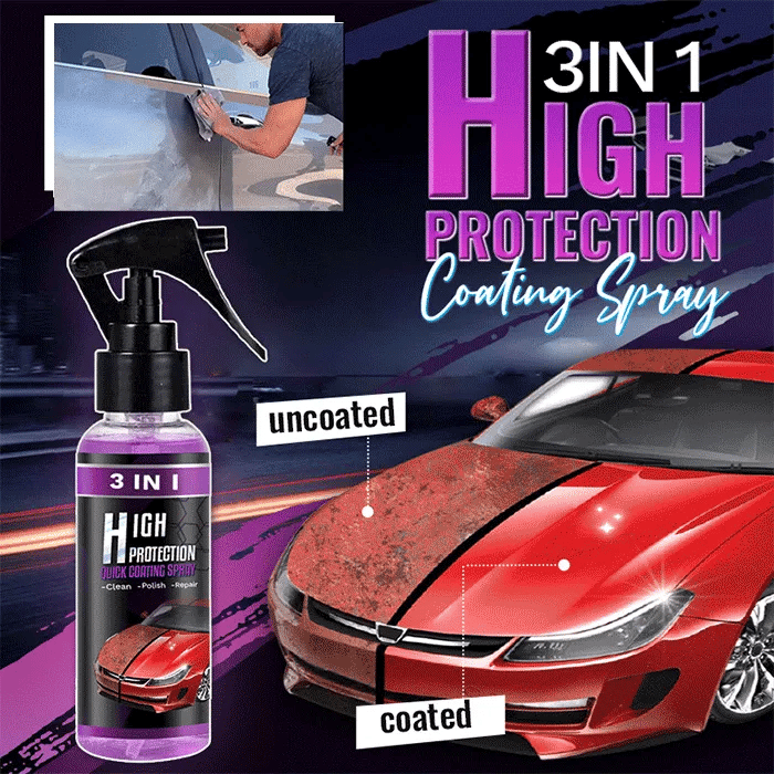 Fivfivgo™ 3 in 1 High Protection Quick Car Coating Spray