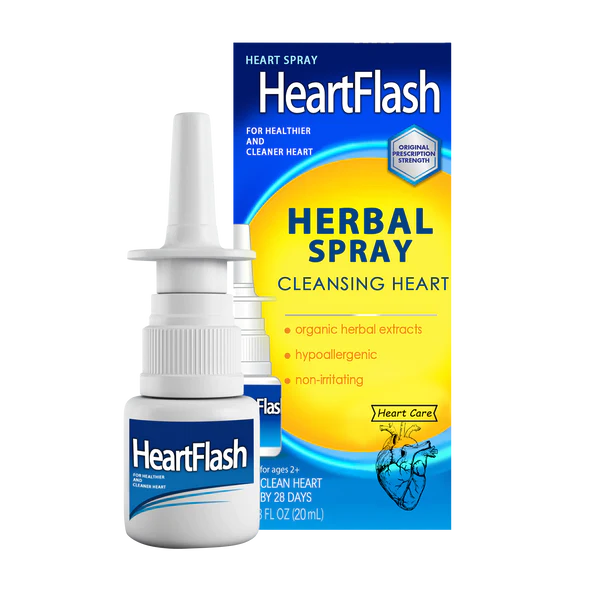 HeartFlash® Organic Herbal heart Cleansing Spray
