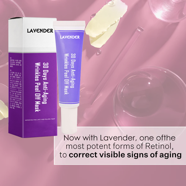 Lavendel 30 Tage Anti-Aging Falten Peel Off Maske