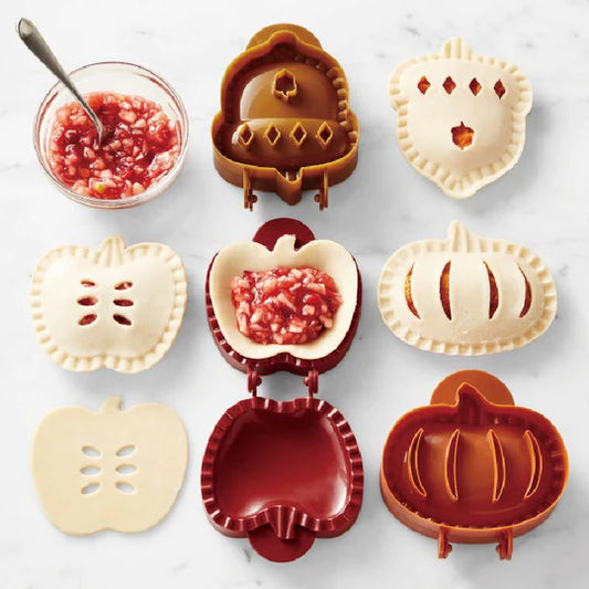 Festive Handmade Pie Molds