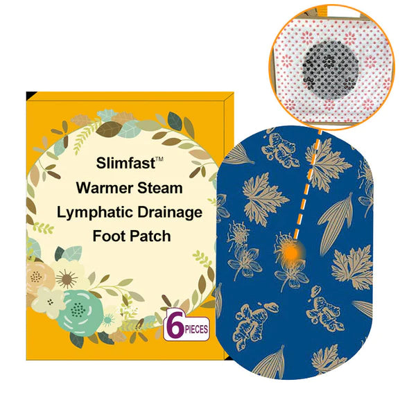 Slimfast™ Warmer Steam Lymphatic Drainage Foot Pats