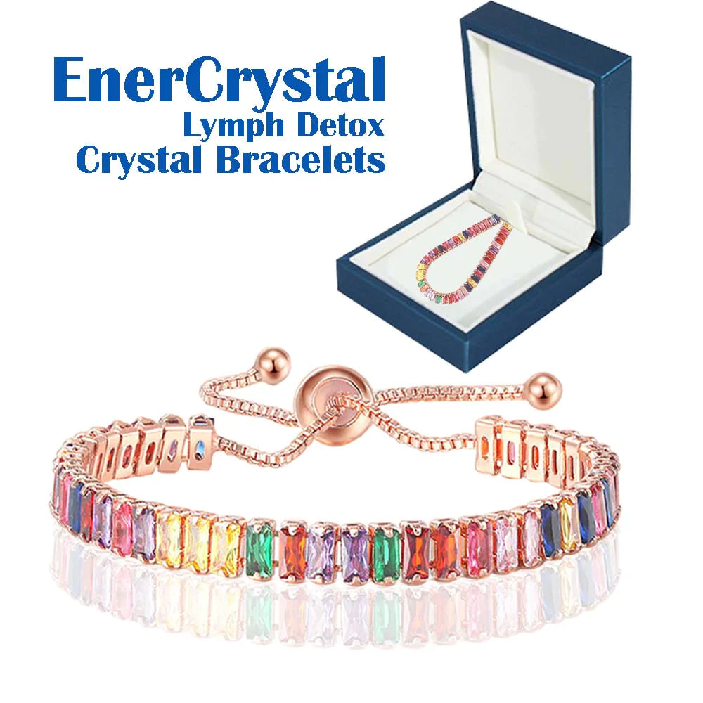 EnerCrystal™ Lymph Detox Crystal Bracelets
