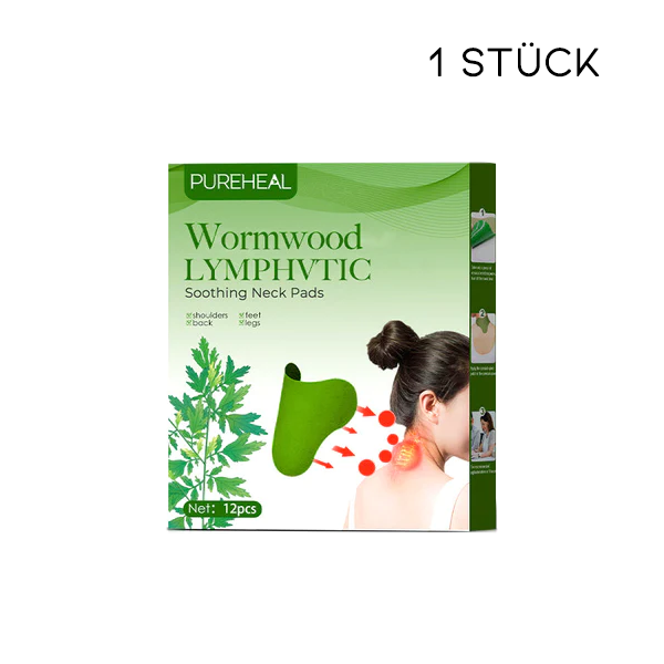Pureheal Wormwood Lymphvtic Beruhigende Hals Pads