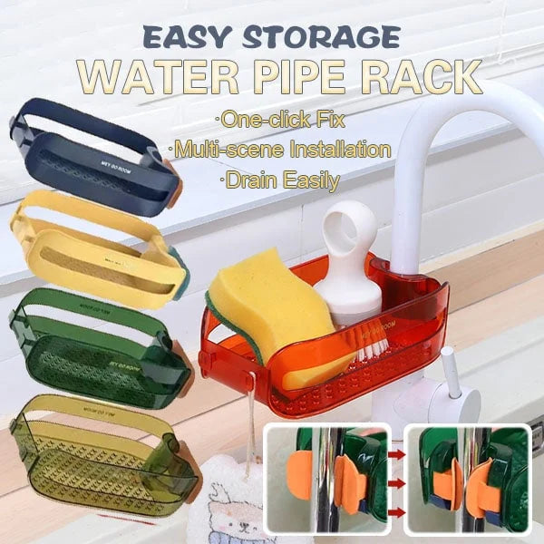 2 in 1 Snap On Sink Organizer