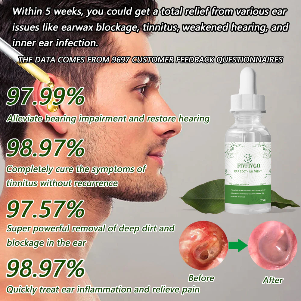 Fivfivgo™ Bio-Kräutertropfen gegen Tinnitus
