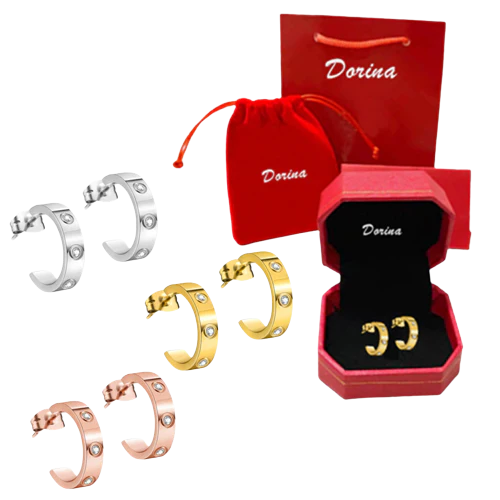 Dorina EarAcupressure Magnetherapy Detoxi Earrings