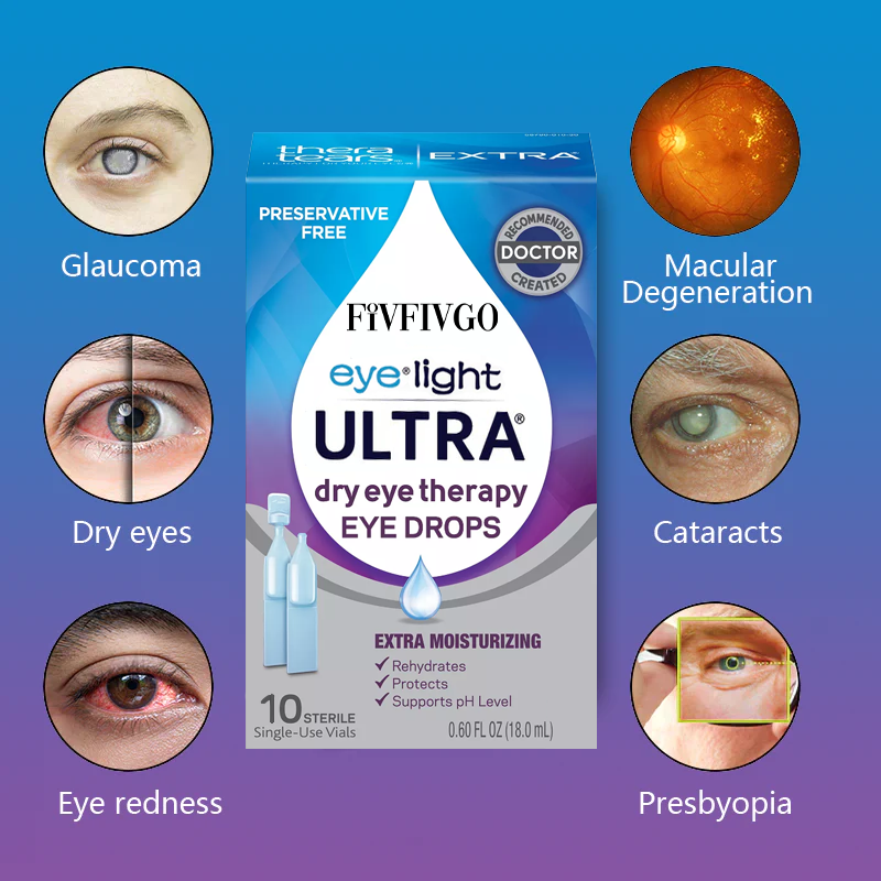 Fivfivgo™ EYELIGHT Ultra Eye Therapy Lubricant Eye Drops